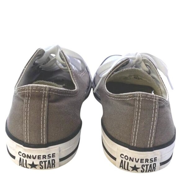 Converse Chuck Taylor All Star Low Top Sneakers Taupe Canvas Unisex Classic Snea - Picture 4 of 9